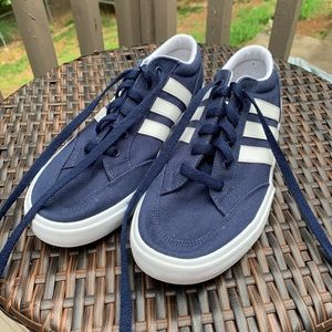 Blue Adidas Shoes